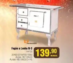 Berlanda Fogão a Lenha N-3 oferta