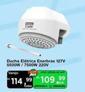 Ducha Elétrica Enerbras 127V