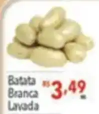 Supermercados Condor Batata branca lavada oferta