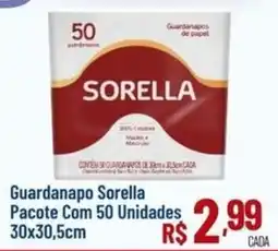 Max Atacadista Guardanapo sorella oferta