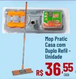 Max Atacadista Mop Pratic Casa com Duplo Refil oferta