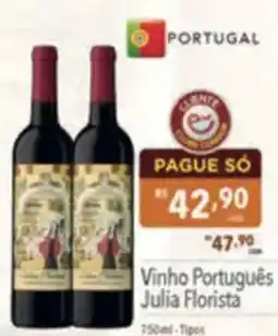 Supermercados Condor Vinho Português Julia Florista oferta