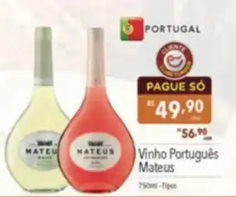 Supermercados Condor Vinho Português Mateus oferta
