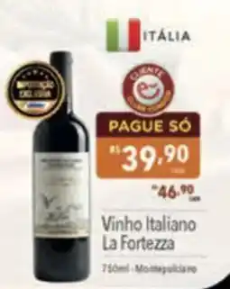 Supermercados Condor Vinho Italiano La Fortezza oferta