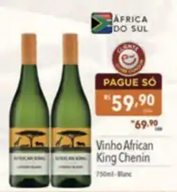 Supermercados Condor Vinho African King Chenin oferta