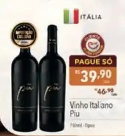 Supermercados Condor Vinho Italiano Piu oferta