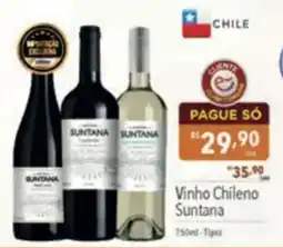 Supermercados Condor Vinho Chileno Suntana oferta