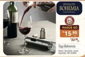 Supermercados Condor Taça bohemia oferta