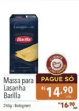 Supermercados Condor Massa para Lasanha Barilla oferta