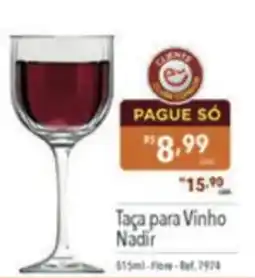 Supermercados Condor Taça para Vinho Nadir oferta