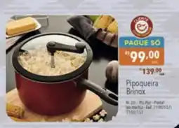 Supermercados Condor Pipoqueira Brinox oferta