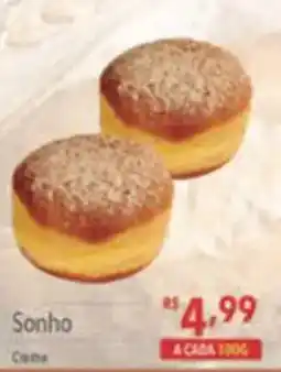 Supermercados Condor Sonho Creme oferta