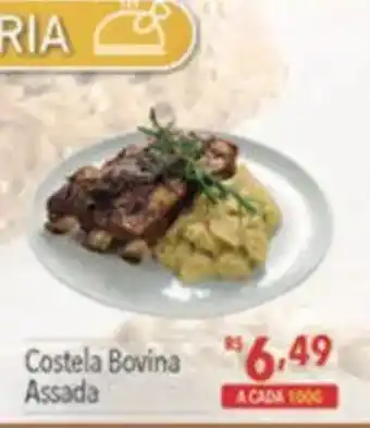 Supermercados Condor Costela Bovina Assada oferta