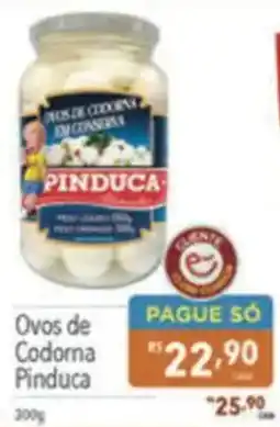 Supermercados Condor Ovos de Codorna Pinduca oferta