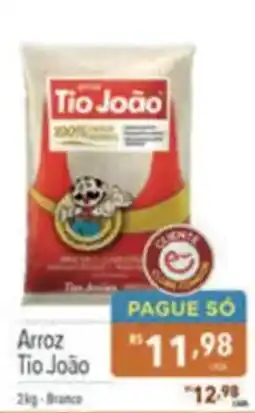 Supermercados Condor Arroz tio joão oferta