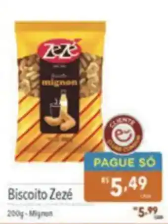 Supermercados Condor Biscoito Zezé Mignon oferta