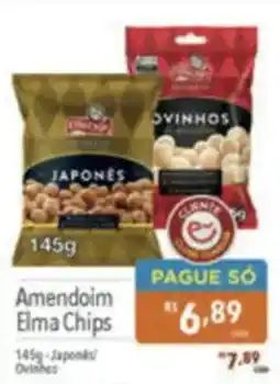 Supermercados Condor Amendoim Elma Chips oferta