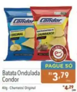 Supermercados Condor Batata ondulada condor oferta