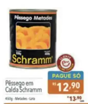 Supermercados Condor Pêssego em calda schramm oferta