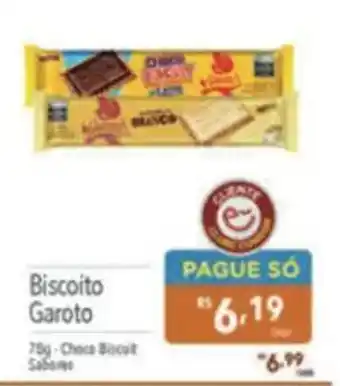 Supermercados Condor Biscoito Garoto oferta