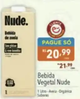 Supermercados Condor Bebida vegetal nude oferta