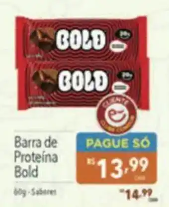 Supermercados Condor Barra de Proteína Bold oferta