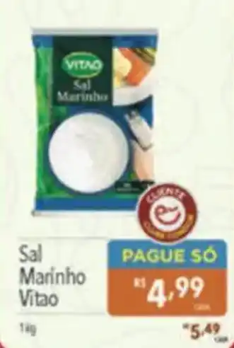 Supermercados Condor Sal Marinho Vitao oferta