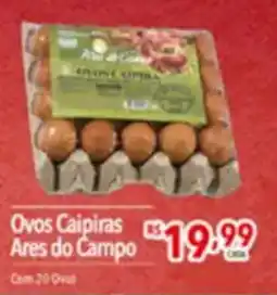 Supermercados Condor Ovos Caipiras Ares do Campo oferta