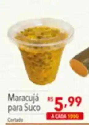 Supermercados Condor Maracujá para Suco oferta