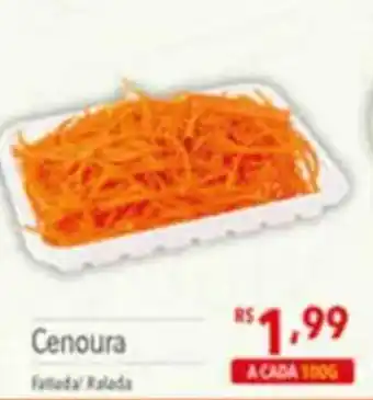 Supermercados Condor Cenoura fatiada/ralada oferta