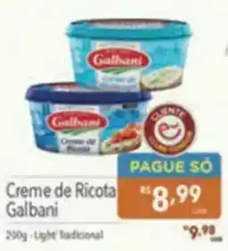 Supermercados Condor Creme de Ricota Galbani oferta