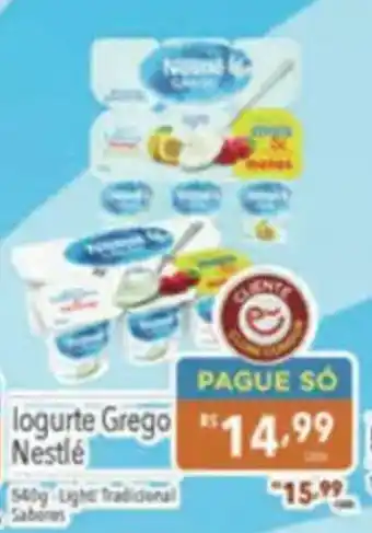 Supermercados Condor logurte grego nestlé oferta