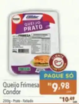 Supermercados Condor Queijo Frimesa Condor oferta