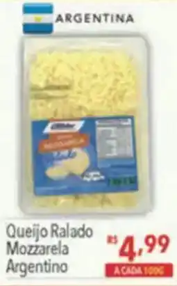 Supermercados Condor Queijo Ralado Mozzarella Argentino oferta