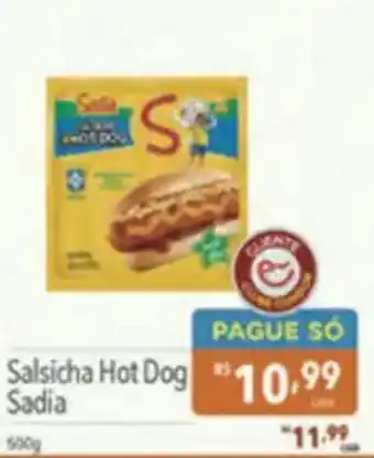 Supermercados Condor Salsicha Hot Dog Sadia oferta