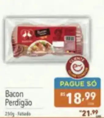 Supermercados Condor Bacon Perdigão oferta