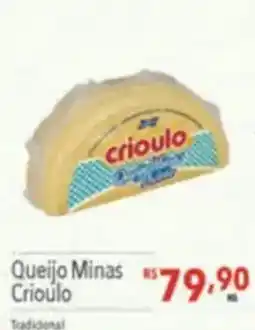 Supermercados Condor Queijo Minas Crioulo tradicional oferta