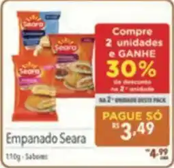 Supermercados Condor Empanado Seara oferta