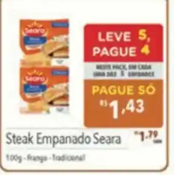 Supermercados Condor Steak Empanado Seara oferta