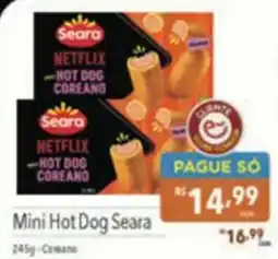 Supermercados Condor Mini Hot Dog Seara oferta