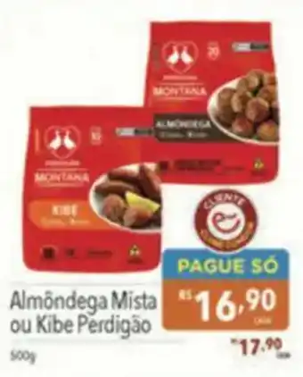 Supermercados Condor Almôndega mista ou kibe perdigão oferta