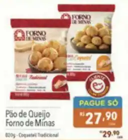 Supermercados Condor Pão de Queijo Forno de Minas oferta