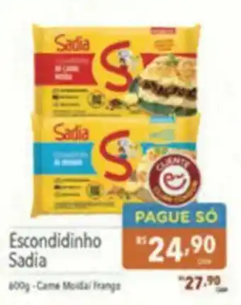 Supermercados Condor Escondidinho Sadia oferta