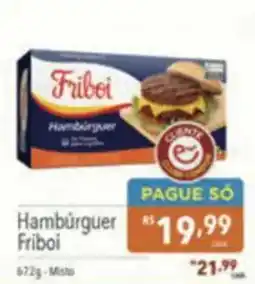 Supermercados Condor Hambúrguer friboi oferta