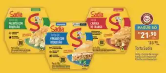Supermercados Condor Torta Sadia oferta