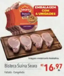Supermercados Condor Bisteca Suína Seara oferta