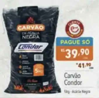 Supermercados Condor Carvão Condor oferta