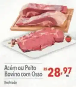 Supermercados Condor Acém ou Peito Bovino com Osso oferta