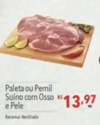 Supermercados Condor Paleta ou Pernil Suíno com Osso e Pele oferta