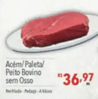 Supermercados Condor Acém/ Paleta/ Peito Bovino sem Osso oferta